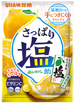 UHA味覚糖 さっぱり塩飴　塩レモン味